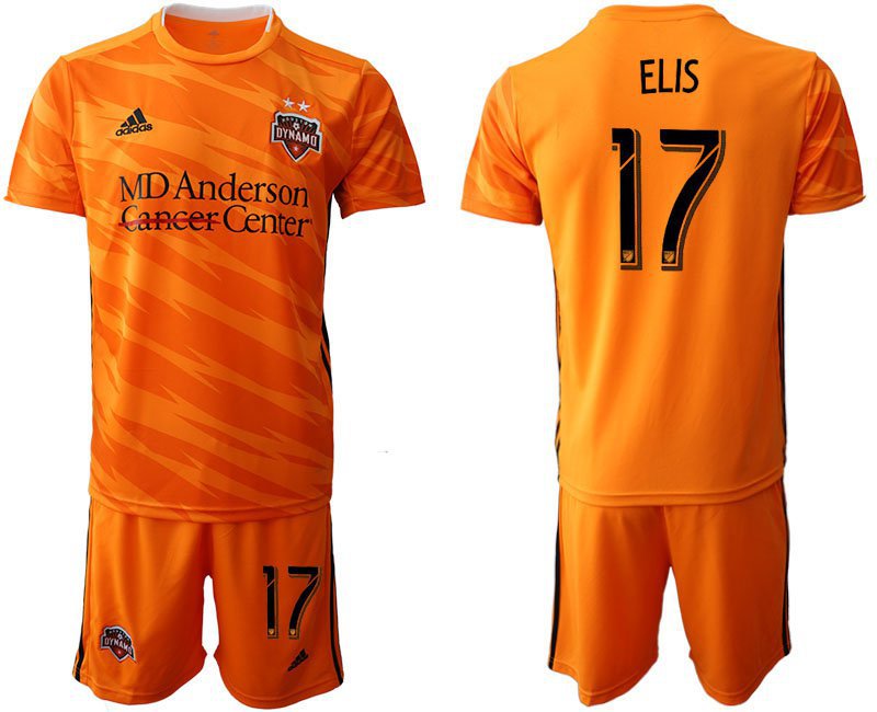 Houston Dynamo Home Alberth Elis Jersey Shorts Soccer Sets
