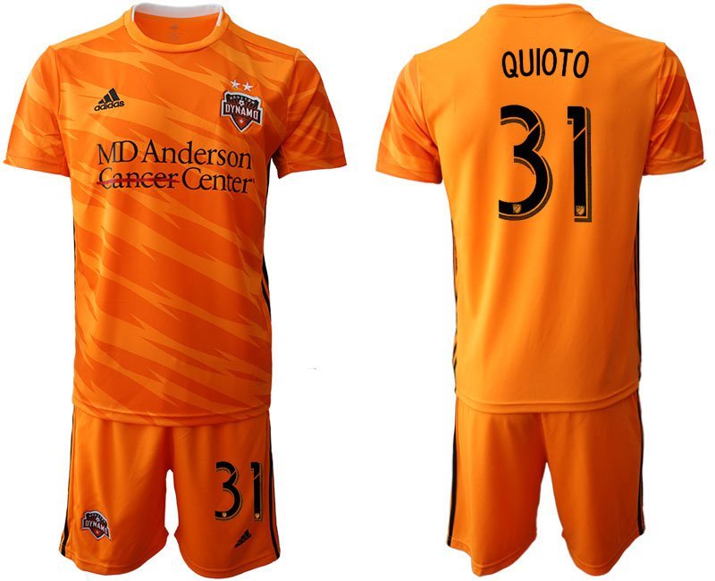 Houston Dynamo Home Romell Quioto Jersey Shorts Soccer Sets