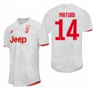 Juventus #14 Blaise Matuidi Away White Jersey