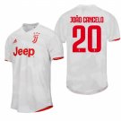 Juventus #20 Joao Cancelo Away White Jersey