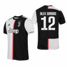 Juventus Home Black Alex Sandro Soccer Jersey