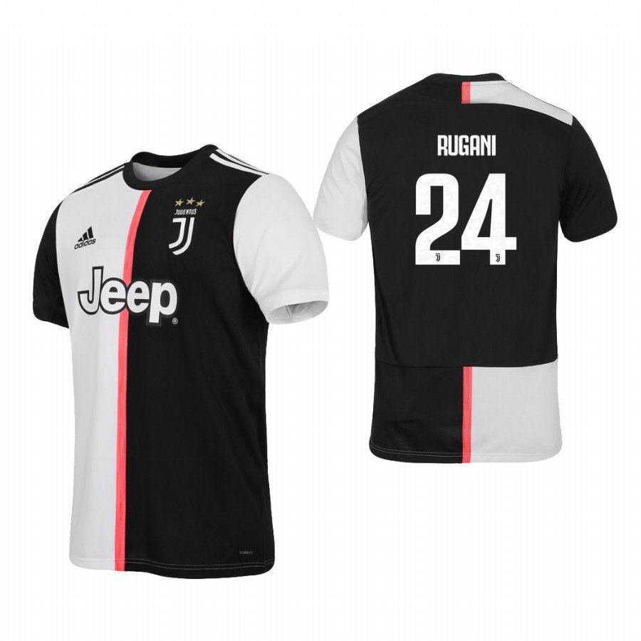 Juventus Home Black Daniele Rugani Soccer Jersey