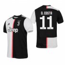 Juventus Home Black Douglas Costa Soccer Jersey