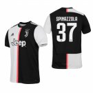 Juventus Home Black Leonardo Spinazzola Soccer Jersey