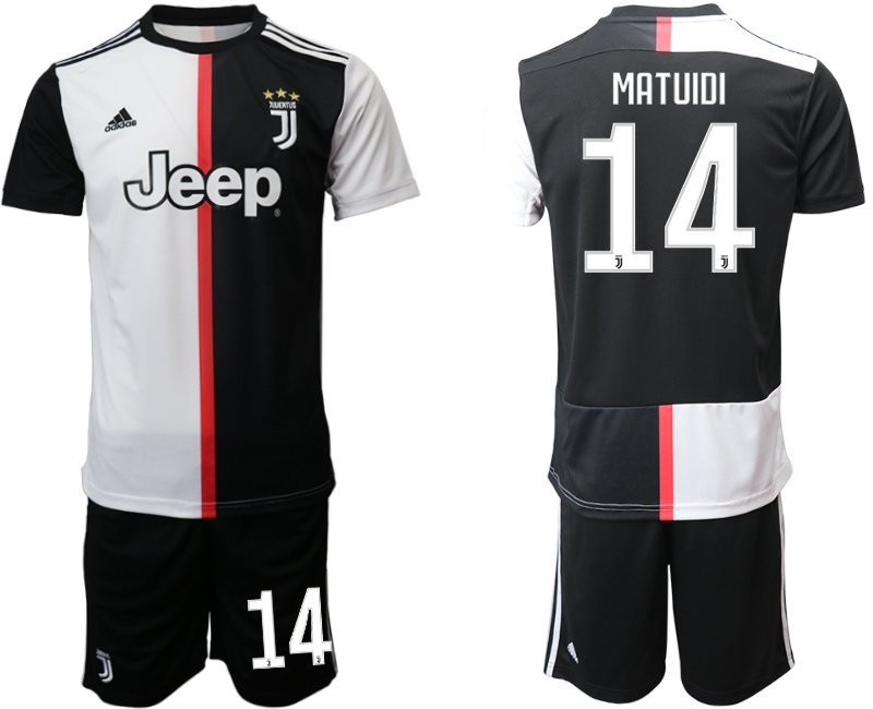 Juventus Home Matuidi Jersey Shorts Soccer Sets