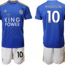 Leicester City James Maddison Home Blue Jersey Shorts Sets