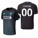 Liverpool #00 Custom Third Black Jersey