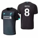 Liverpool #8 Naby Keita Third Black Jersey