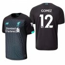 Liverpool #12 Joe Gomez Third Black Jersey