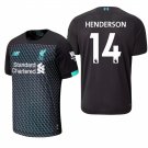 Liverpool #14 Jordan Henderson Third Black Jersey
