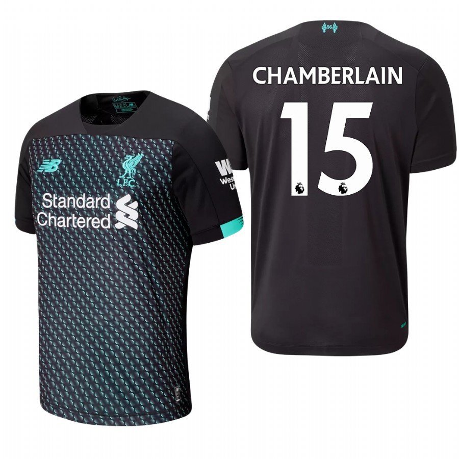 Liverpool #15 Alex Oxlade Chamberlain Third Black Jersey