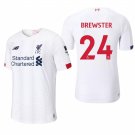 Liverpool #24 Rhian Brewster Away White Jersey
