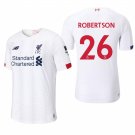 Liverpool #26 Andrew Robertson Away White Jersey