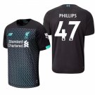 Liverpool #47 Nathaniel Phillips Third Black Jersey
