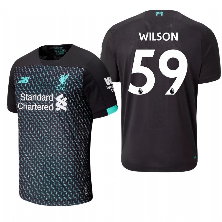 Liverpool #59 Harry Wilson Third Black Jersey