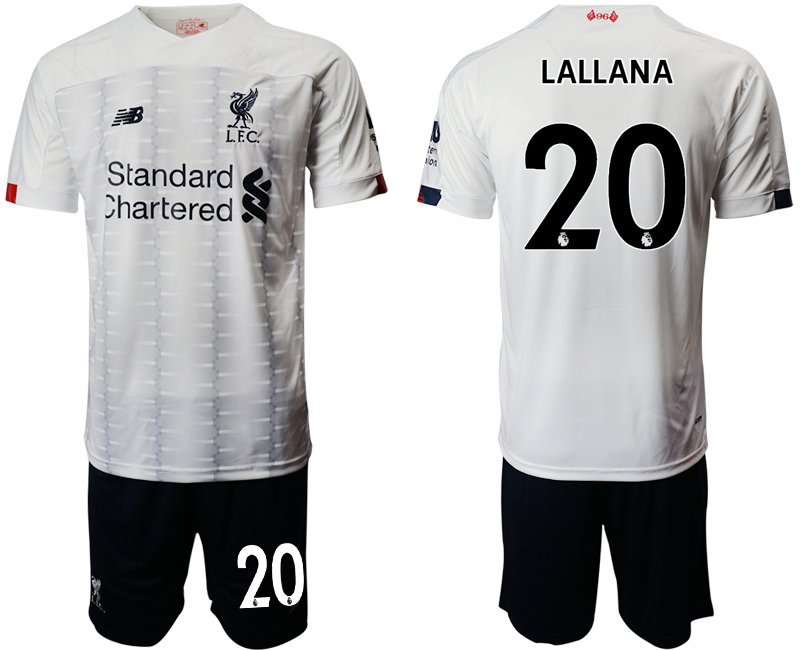 Liverpool Adam Lallana Away White Jersey Shorts Sets