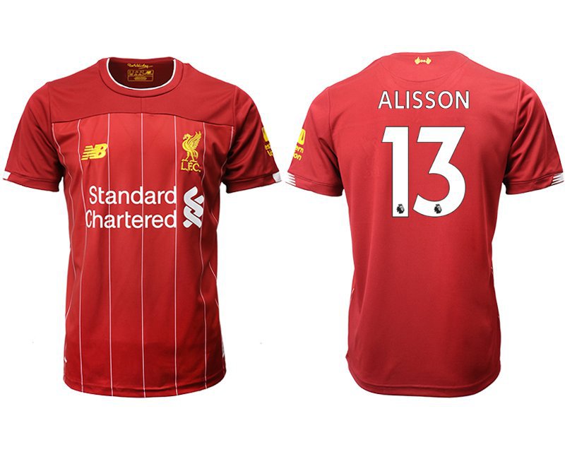 Liverpool Alisson Red Home Soccer Jersey