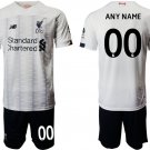 Liverpool Away White Custom Jersey Shorts Sets