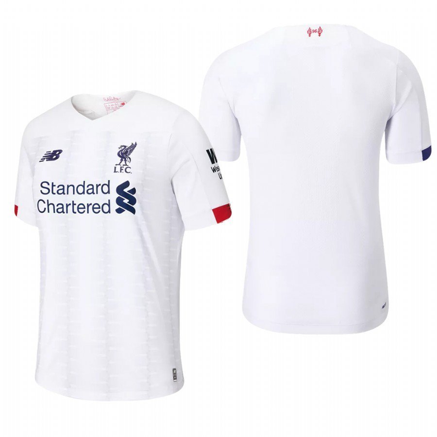 Liverpool Away White Team Jersey