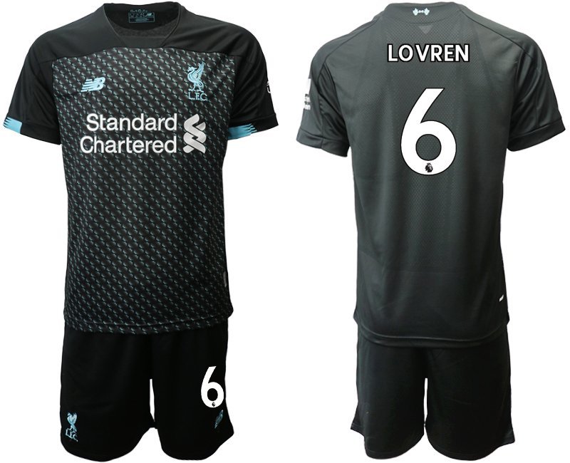 Liverpool Dejan Lovren Third Black