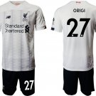 Liverpool Divock Origi Away White Jersey Shorts Sets
