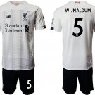 Liverpool Georginio Wijnaldum Away White Jersey Shorts Sets