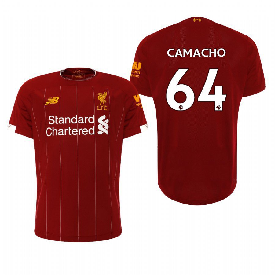 Liverpool Rafael Camacho Red Home Soccer Jersey