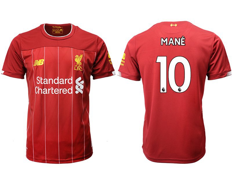 Liverpool Sadio Mane Red Home Soccer Jersey