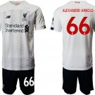 Liverpool Trent Alexander Arnold Away White Jersey Shorts Sets