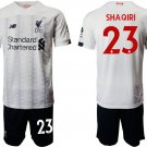 Liverpool Xherdan Shaqiri Away White Jersey Shorts Sets