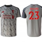 Liverpool Xherdan Shaqiri Grey Third Soccer Jersey