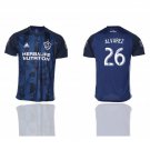 Los Angeles Galaxy ALVAREZ Blue Away Soccer Jersey
