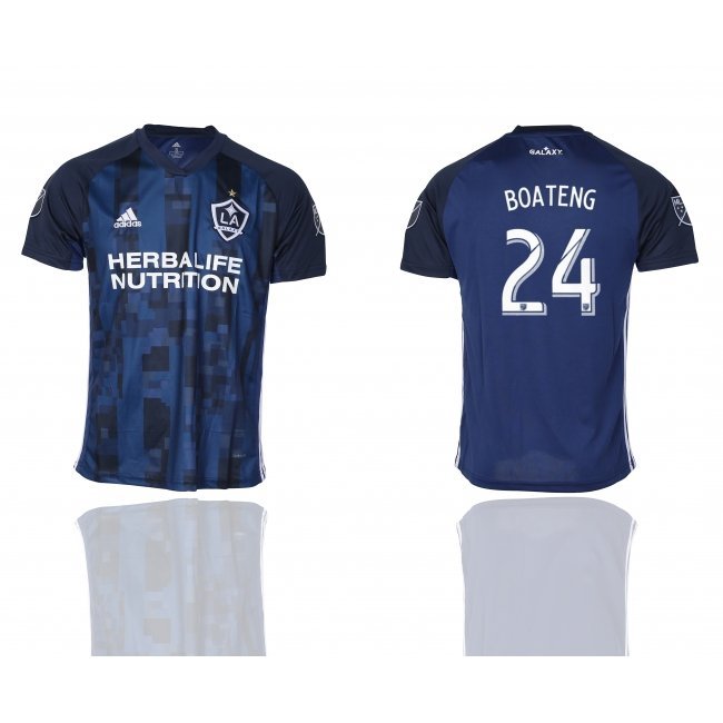 Los Angeles Galaxy BOATENG Blue Away Soccer Jersey
