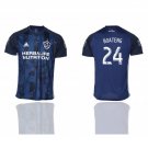 Los Angeles Galaxy BOATENG Blue Away Soccer Jersey