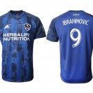 Los Angeles Galaxy Ibrahimovic Blue Away Soccer Jersey