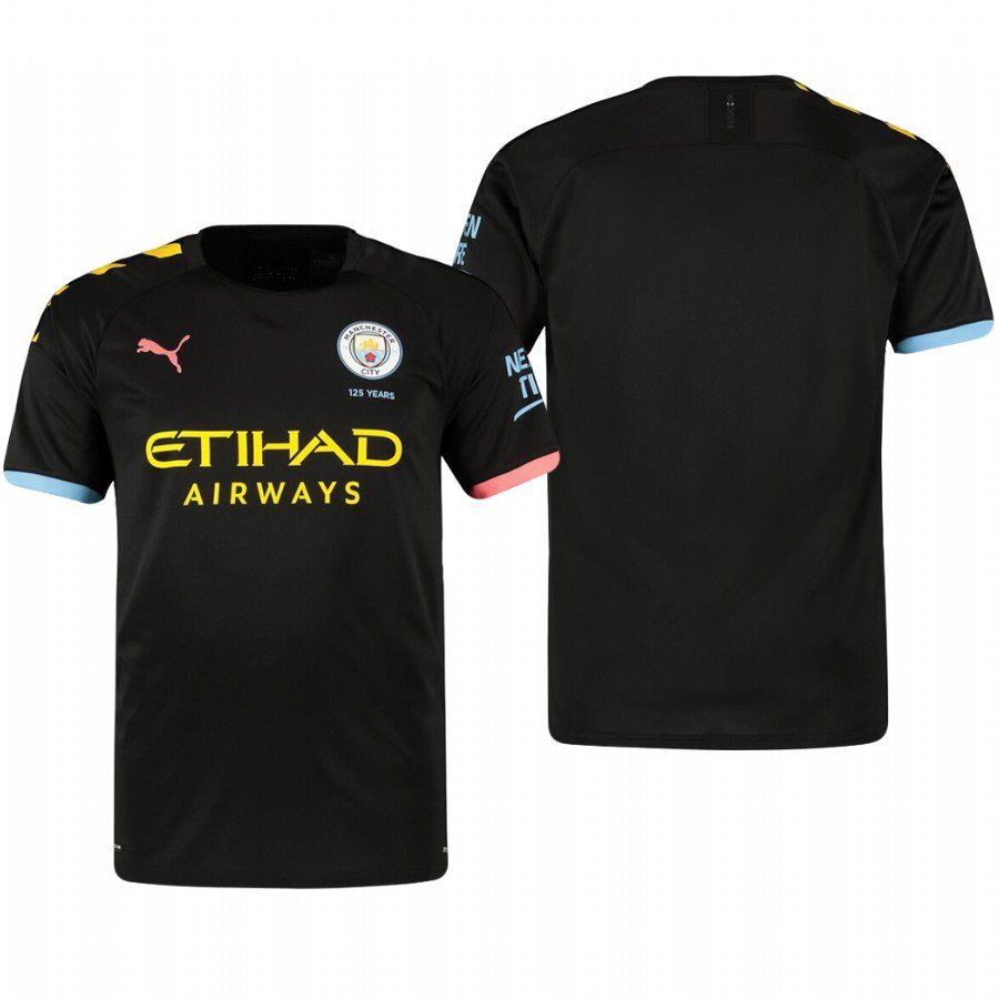 Manchester City Away Black Team Jersey