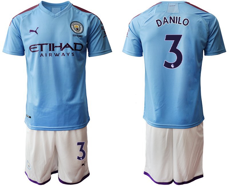 Manchester City Danilo Home Blue