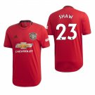 Manchester United Home Luke Shaw Soccer Jersey