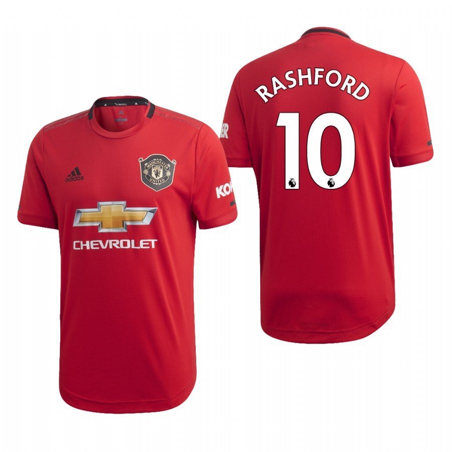 Manchester United Home Marcus Rashford Soccer Jersey