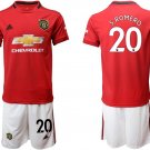 Manchester United Sergio Romero Home Red Jersey Shorts Sets