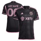 Men's Inter Miami CF 2023 La Noche Custom Black Soccer Jersey