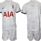 Men's Tottenham Hotspur Custom 202324 White Home Soccer Jersey Suit