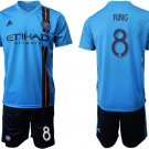 New York City FC Home Alexander Ring Jersey Shorts Soccer Sets