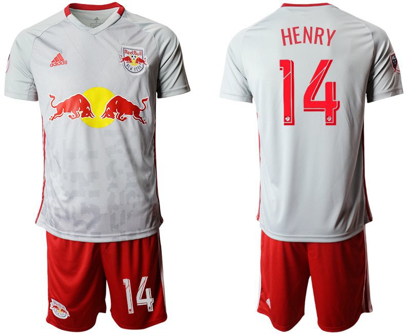 New York Red Bulls Home Thierry Henry Jersey Shorts Soccer Sets