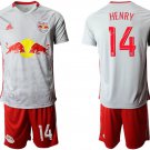 New York Red Bulls Home Thierry Henry Jersey Shorts Soccer Sets