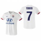 Olympique Lyonnais #7 Martin Terrier Home White Jersey