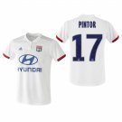 Olympique Lyonnais #17 Lenny Pintor Home White Jersey