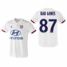 Olympique Lyonnais #87 Bad Gones Home White Jersey