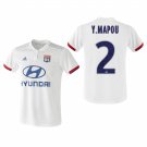 Olympique Lyonnais Mapou Yanga-Mbiwa Home White Jersey