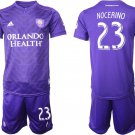 Orlando City SC Home Antonio Nocerino Jersey Shorts Soccer Sets